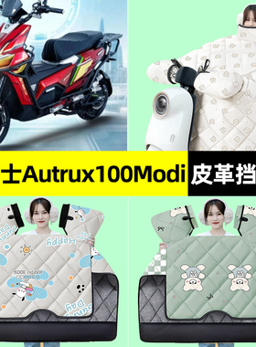 适用黑骑士Autrux100Modi电动车冬季挡风被加绒加厚防水装饰配件