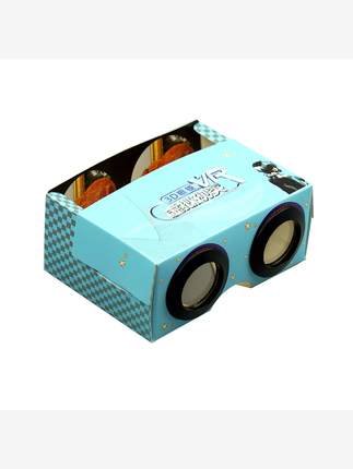 纸质3d眼镜VR科学实验幼儿园 儿童玩具科普小制作diy模型小学器材