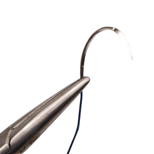 魔法超拉皮手术缝合线带针0号非吸收带线缝合针双针圆针角医用