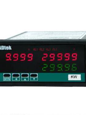 台湾铨盛ADTEK集合式多功能直流电力表VAW-AVB-V5-R2-I-8-ADH