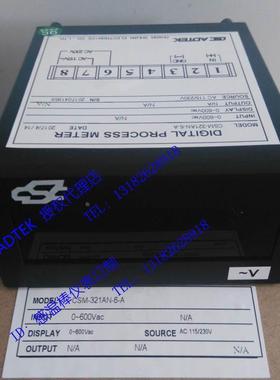 台湾CHANG SHUAN/铨盛/ADTEK电压表 CSM-321AN-6-A, 电压AC600V