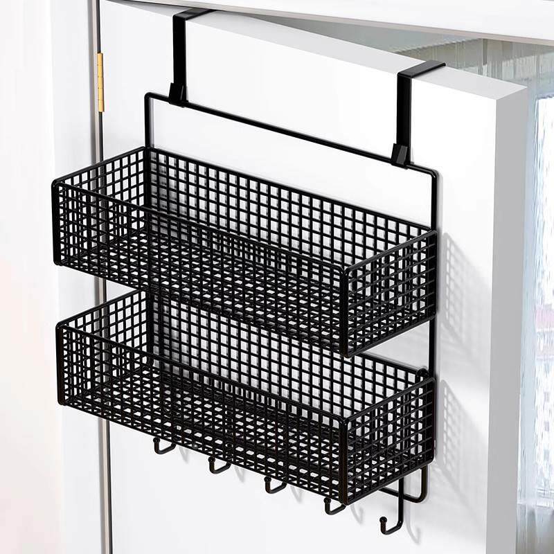 门后挂钩玄关衣帽神器壁挂墙上收纳置物架免打孔卧室衣柜侧挂衣架