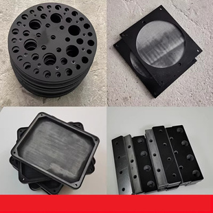 黑色玻纤板加工定制环氧树脂G10玻璃纤维板防静电FR4绝缘板耐高温