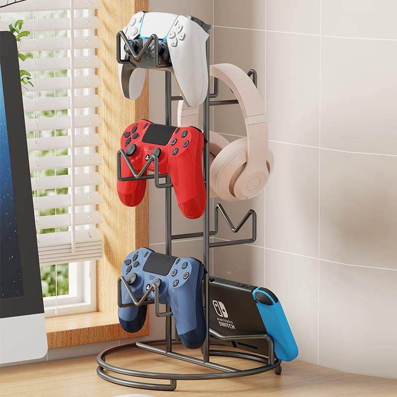 游戏手柄支架多层收纳整理架子手机展示架游戏外设多层放置架子