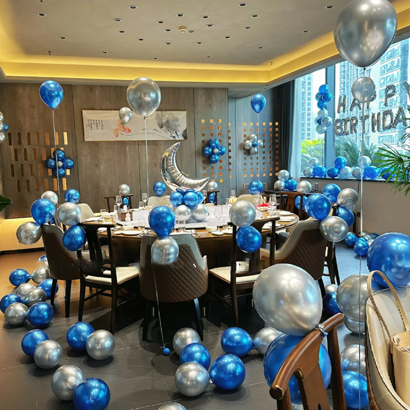 小预算生日布置气球布置用品