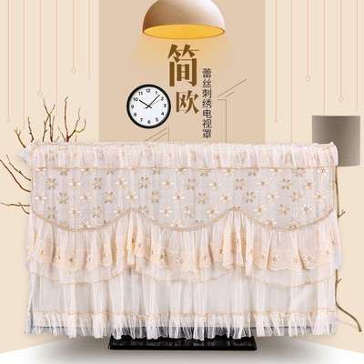 电视机防尘罩开机不取液晶电视机套平面曲面5065寸壁挂式盖帘布巾