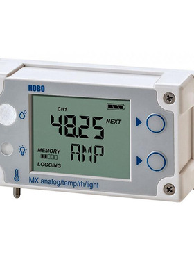 美国ONSET HOBO MX1104蓝牙无线温湿度光照记录器三参数记录仪