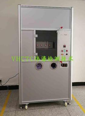 vhctc伟濠 HT-6032B单根电线垂直耐燃烧实验箱 IEC线材燃烧试验