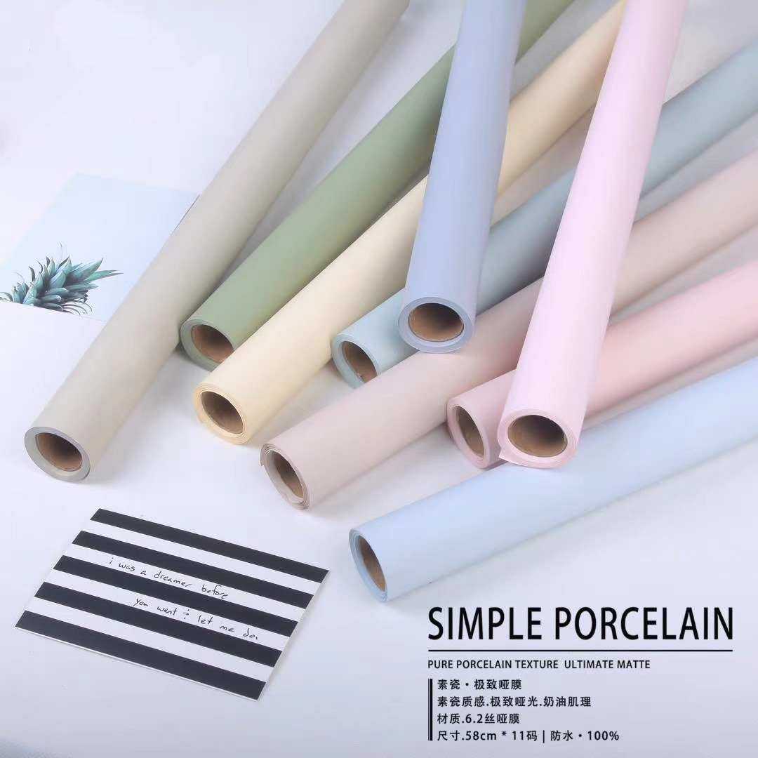 花野 哑光珠光膜单色卷筒素瓷包装纸防水鲜花花束纸 花艺包花材料,鲜花速递/花卉仿真/绿植园艺,花艺包装纸,淘宝优惠券,粉丝福利购,淘宝优惠卷