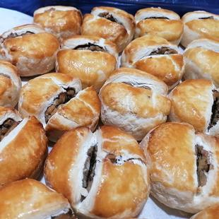 石灰窑椒盐苏子陕西渭南特产小时候吃早茶老式点心传统糕点零食散