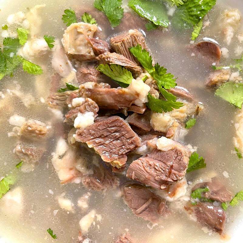 山东枣庄西集羊肉汤熟杂