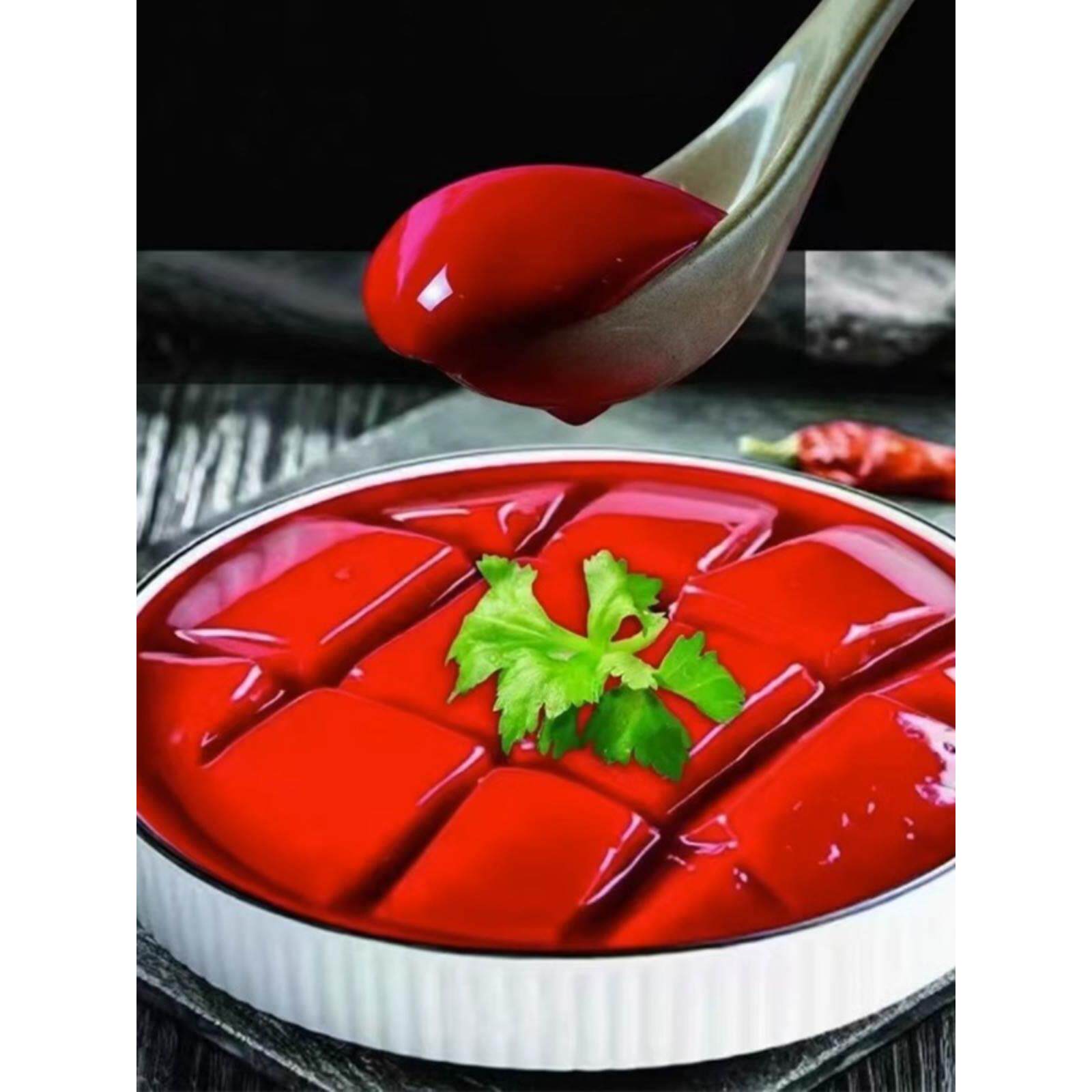 火锅店商用巧丫巧鲜鸭血500g鲜冻鸭血血浆生鸭血液氮锁鲜鸭血食材