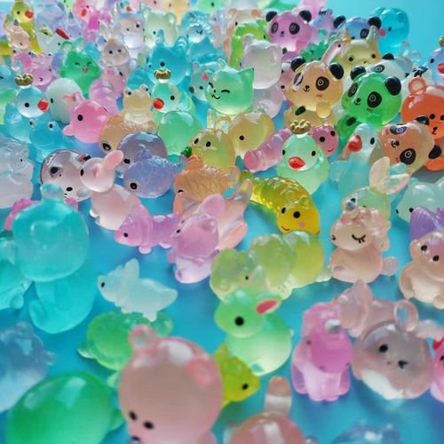 夜光动物盲袋迷你仿真小兔子