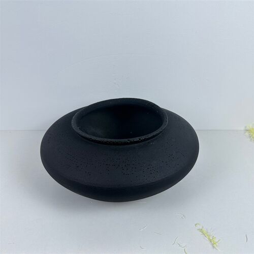 金缀酒店餐桌大圆桌花瓶旋转中间摆放装饰花艺沙盘新中式摆件