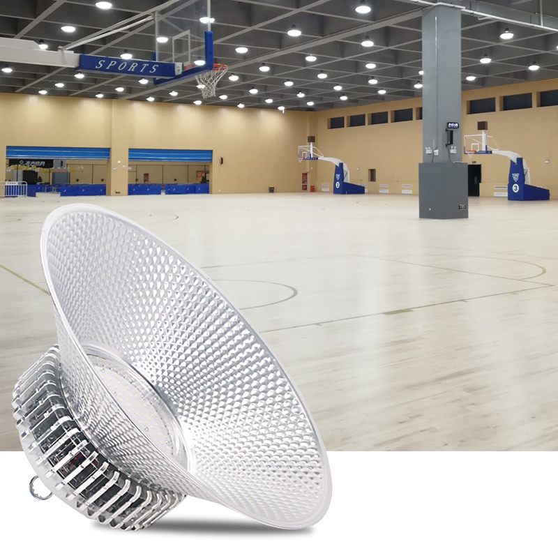 Led工矿灯厂房灯车间仓库照明吊杆工矿灯100W吊链灯LWED高亮节能