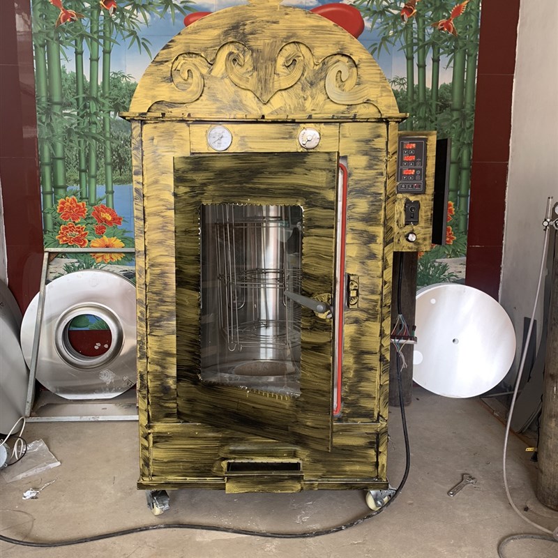 烤全羊炉子商用无烟木炭全自动烤炉烧烤设备烤羊排烤猪烤羊腿炉子