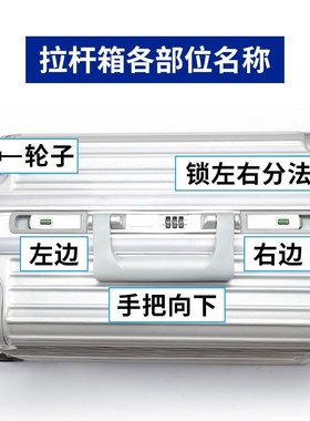 b211。通用行李箱锁扣配件通用密码锁密码L箱锁旅行箱拉杆箱更换-