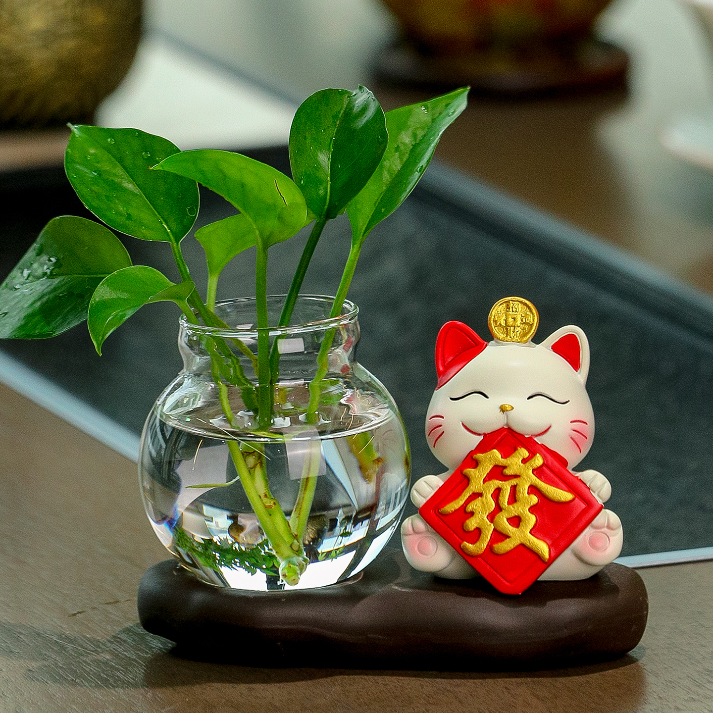 客厅玄关书桌办公室治愈系小摆件