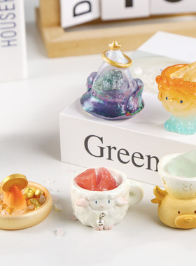 可爱潮玩PAL十二星座摆件扩香石