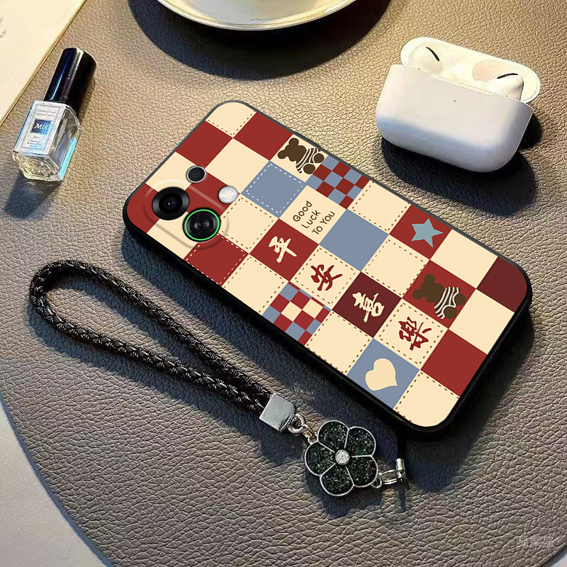 适用OPPOK系列暴力熊手机壳