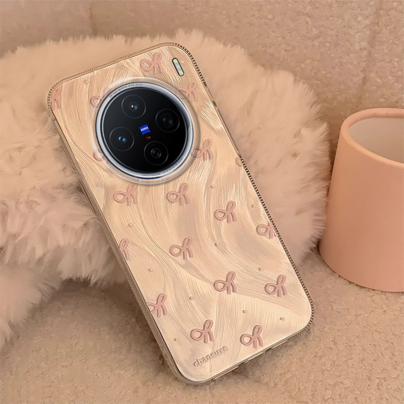 适用vivoX系列蝴蝶结手机壳