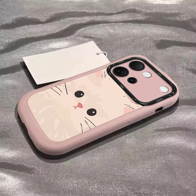 适用VIVOS60小白猫手机壳