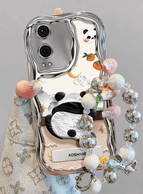 适用oppok12x手机壳新款oppok11软硅胶防摔k10活力版可爱女网红k11pro熊猫k9支架手链k9pro高级感k7镜头全包