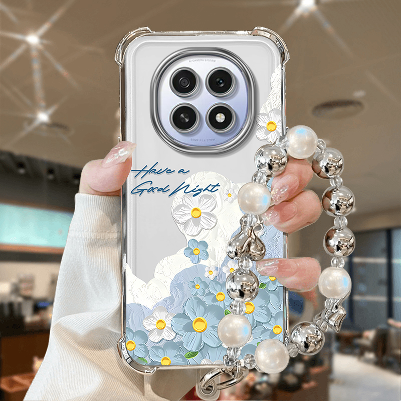 适用油画花OPPOA97手机壳A96带支架A93S新款A72少女A58X防摔A32保护套A5全包A36A56小清新A3全包A2M/A1活力版