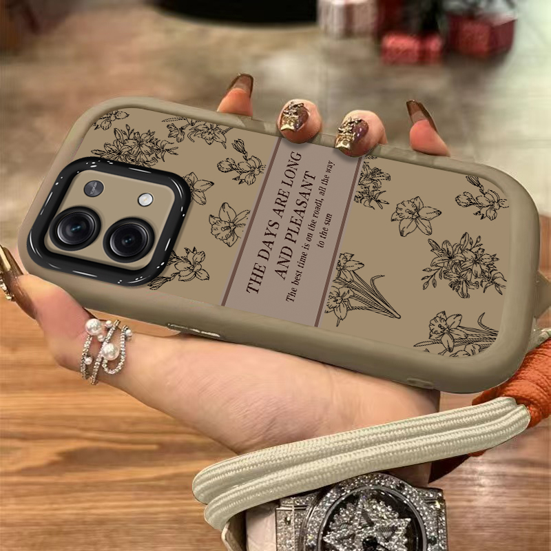 适用红米note13手机壳新款note12pro硅胶防摔Redmi可爱女网红note11se简约note10复古note9pro高级por全包+