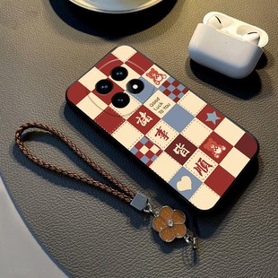 适用格子小熊红米note15pro+手机壳14高级感13女12R专用11TPRO+新款10防摔9保护套redmi硅胶11R极速版11Epro