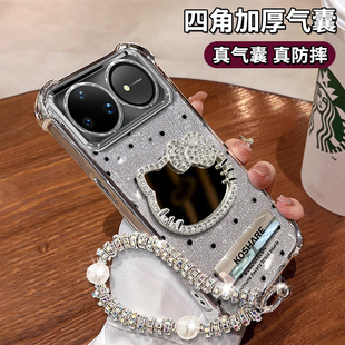 适用华为nova15波点猫咪手机壳15pro摄像头15Ultra全包防摔保护套挂绳高级感专用品新款男女简约高端系列轻奢