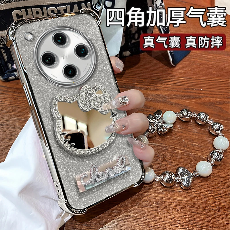 适用OPPOReno系列水钻KT猫手机壳