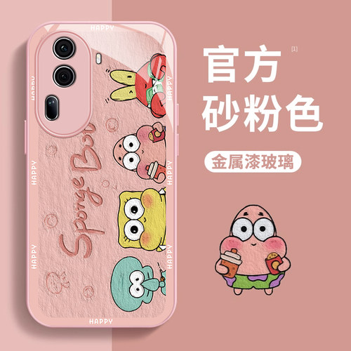 适用OPPOReno系列比奇堡手机壳
