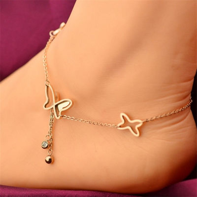 网红Leg Brlet For Women Girl Charms Barefoot Sandals Jewelry