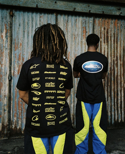 Logo World Rally Corteiz Tee男T恤高品质棉短袖 Back Team Full