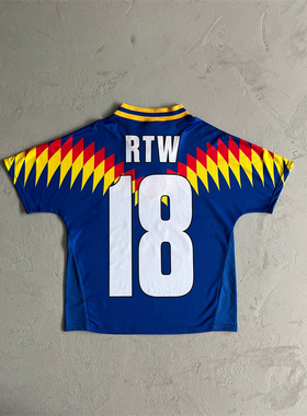 Corteiz Club America Jersey美洲俱乐部T恤18号球服短袖嘻哈Dirl