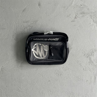 minustwo斜挎包Top质量satchel英国街头潮牌唯二潮流男轻便单肩包