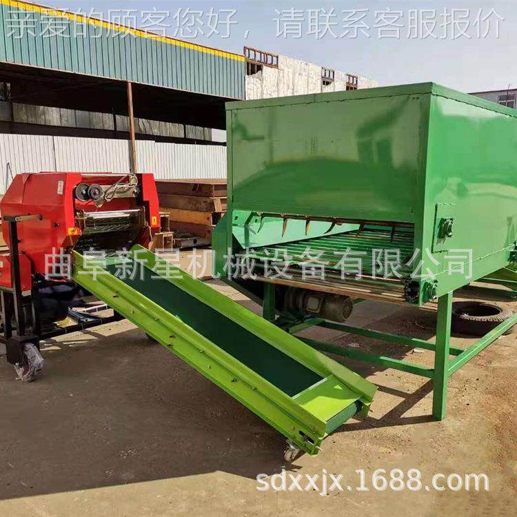 自打动秸秆捆包膜机干全湿青储饲草包机饲TPG料加工保存打裹包机