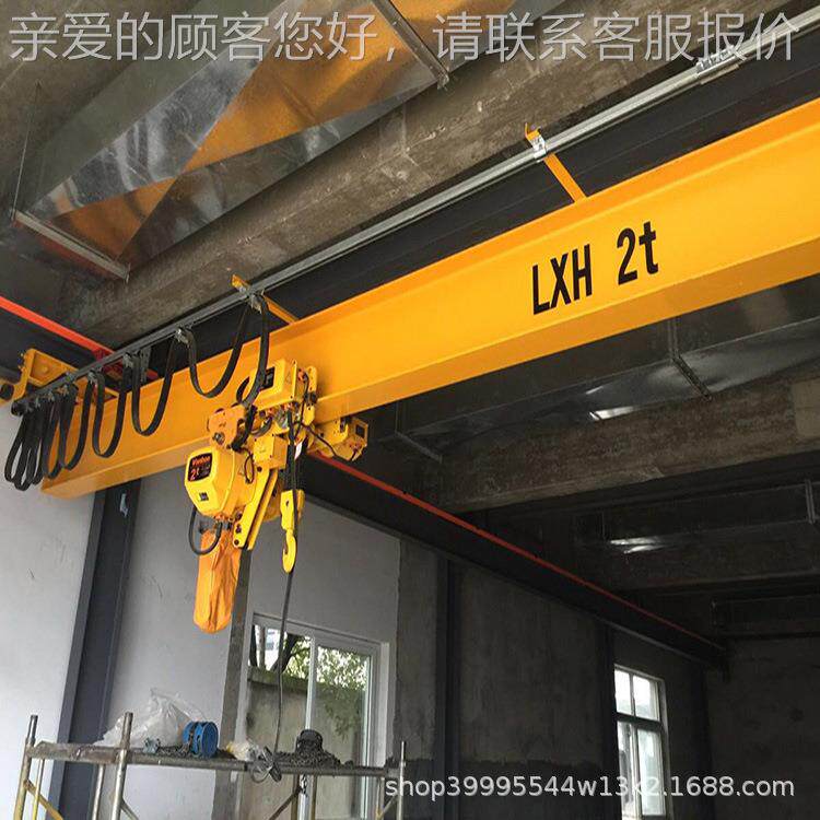 欧悬挂动单梁式双梁桥式PYX起重机12TTT5T电行车