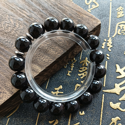 精挑近正圆无患子天然菩提手把玩