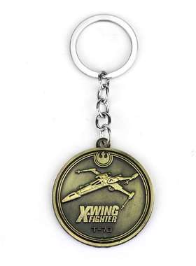 StarWars星球大战7原力觉醒T-70X翼战斗机钥匙扣挂件