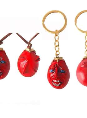 动漫周边剑风传奇烙印战士霸王之卵项链红色贝黑莱特钥匙扣挂件