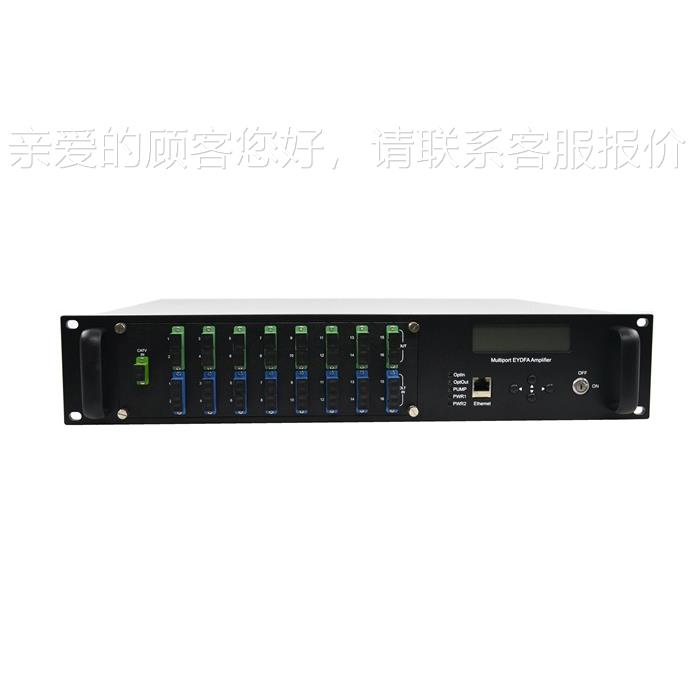 CATV有线电E视15510m HCEA-155DFA光放大器 6口输出WDMn黑色FTTH