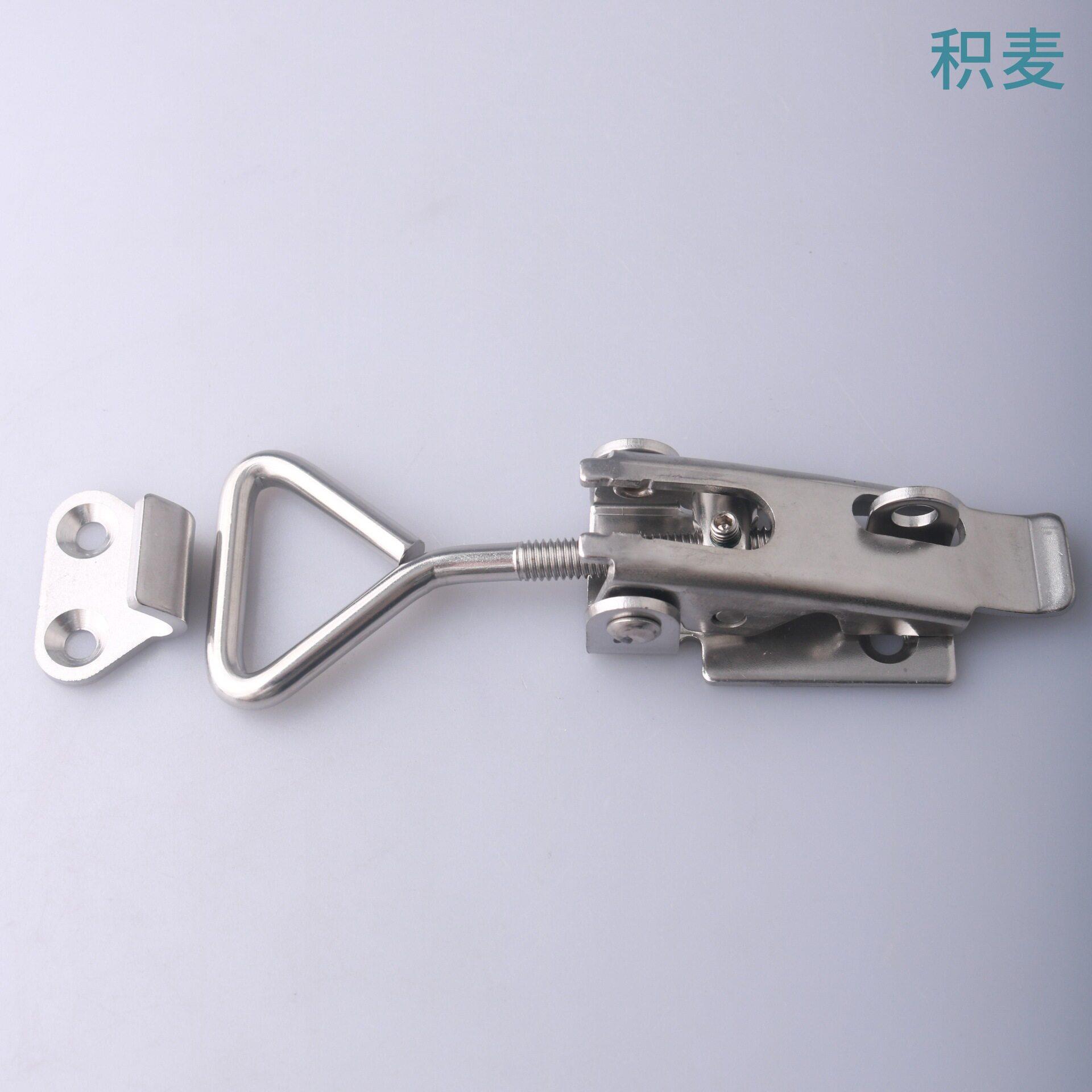 DK524-1可调节搭扣箱扣夹持压紧器门栓304不锈钢快速夹具锁夹锁扣