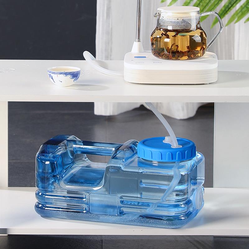 矮扁长方形功夫茶纯净水桶喝茶泡茶茶台饮水装水家用储水茶桌专用