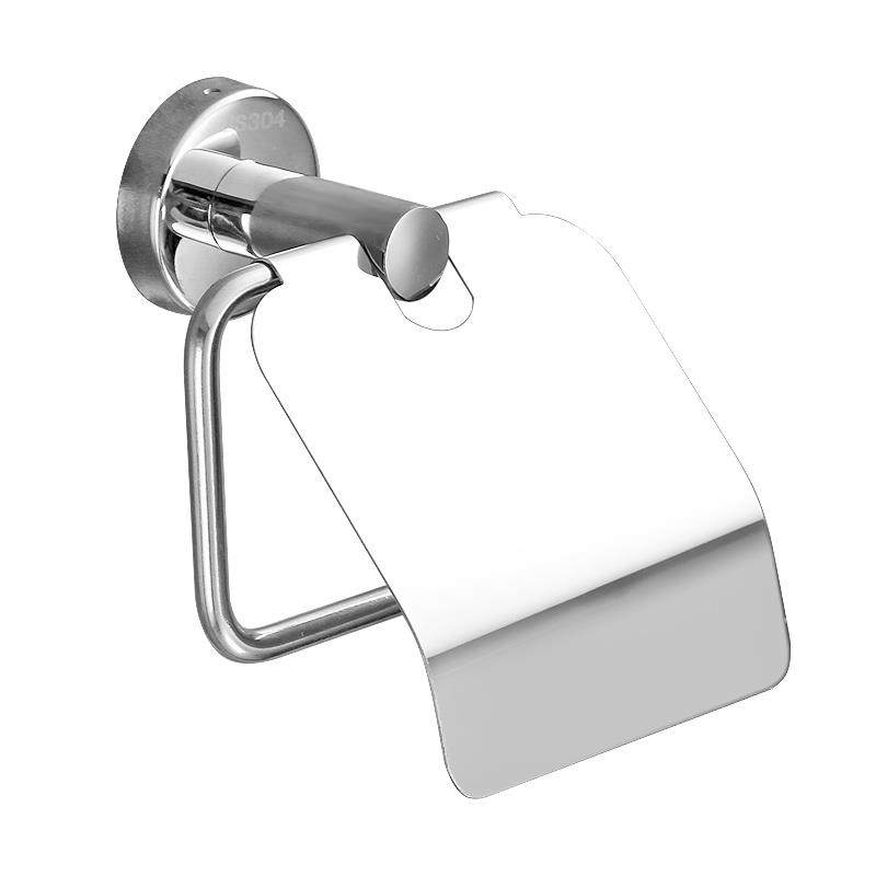 纸巾盒壁挂304不锈钢厕纸架免打孔手纸架厕所纸巾架卫生间卷纸架