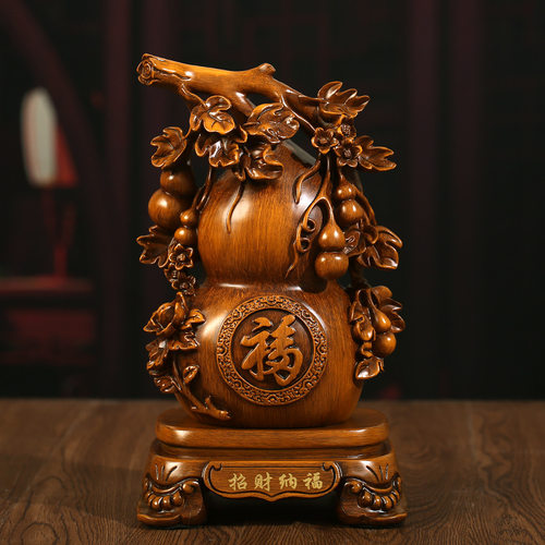 新中式招财葫芦摆件客厅酒柜玄关