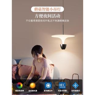 餐厅吧台吊灯 卧室床头小吊灯现代简约北欧轻奢极简可升降创意个性