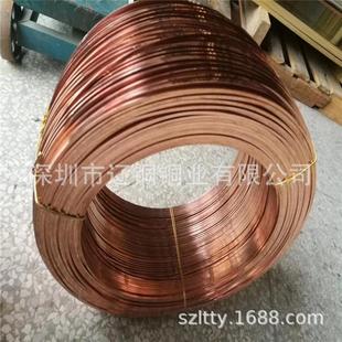 C1100紫铜线0.50.60.81.02.03.0mm纯铜丝T2裸铜线绞线扁线