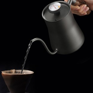 304不锈钢长嘴挂耳细口控温壶家用滴漏式 新品 P配套器具咖啡手冲壶